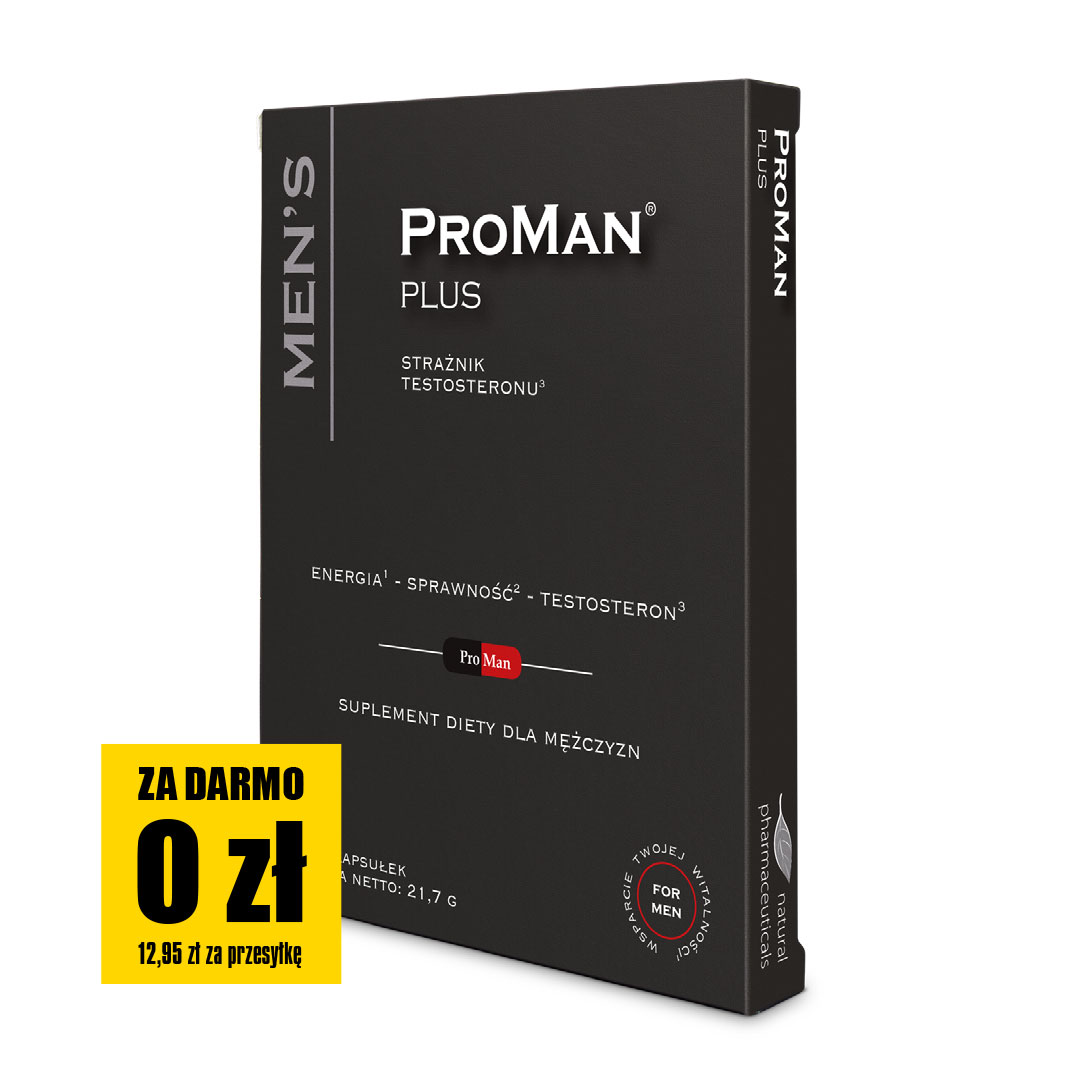 Natural Pharmaceuticals ProMan® Plus Blister suplementu diety ProMan® Plus.