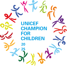 Natural Pharmaceuticals ProMan® Plus Logo kampanii „firma z sercem” oraz UNICEF z symbolem serca i globu, podkreślające współpracę charytatywną.